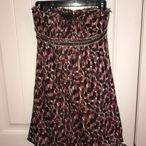 BCBG MAXAZRIA Strapless Cocktail Dress